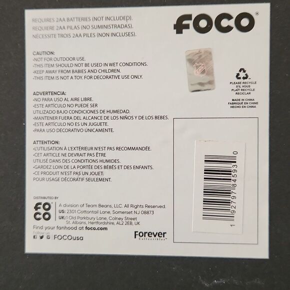 Light up "Vegas Fans this way sign" by FOCO. - Picture 4 of 7